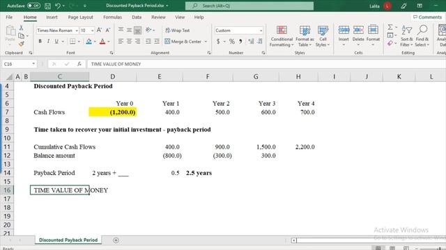 Discounted Payback Period - Basics, Formula, How to Calculate? (Step by Step) смотреть онлайн