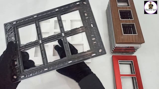 Types of Modular switch board sheet and plate | modular शीटों के size और design @ElectricGirl смотреть онлайн