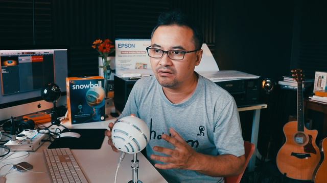 EP.114 รีวิว Blue Snowball USB Microphone смотреть онлайн