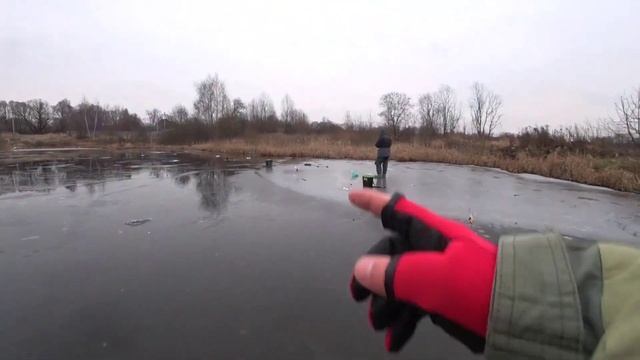 Первый лёд 2021-2022. Ловля ротана на жерлицы. Рыбалка в Подмосковье. смотреть онлайн