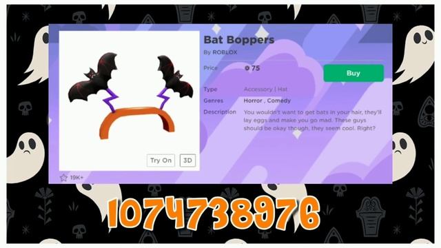 Roblox Halloween Accessory *codes and links* ??️ смотреть онлайн