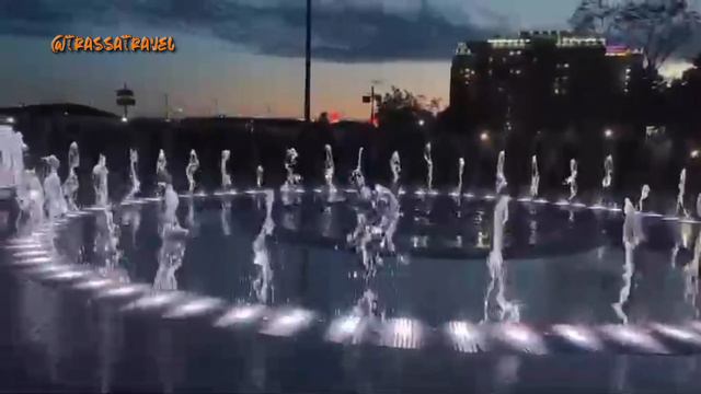 В Благовещенске торжественно открыли новый фонтан смотреть онлайн