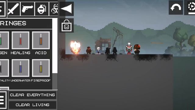 Melon Playground МОД на Undertail #melonplaygroud #undertale #gaming