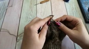 Вяжем вместе / Носки спицами из толстой пряжи с пяткой бумеранг