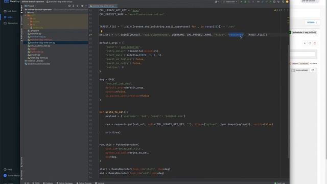 Writing files to Cloudera Machine Learning using Airflow смотреть онлайн