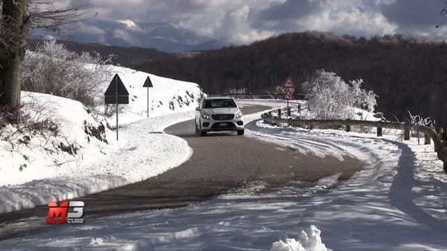 NEW MERCEDES GLE 250D 4MATIC 2018 - FIRST SNOW TEST DRIVE