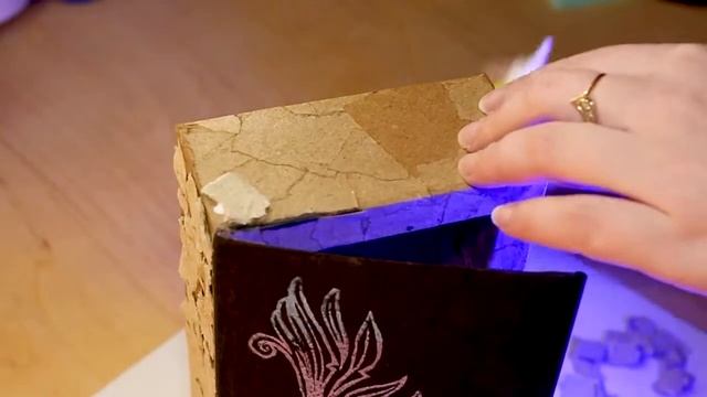 DIY | Вторая жизнь коробки от конфет или декор коробки | Как сделать шкатулку смотреть онлайн