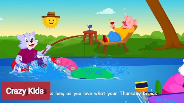 Days of the week ?|7 Days of the week ?|Kids nursery rhymes ☺️ смотреть онлайн