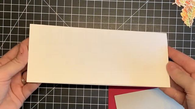 Fall Series | Card #11 | Lined Leaves | Simon Says Stamp | Watercoloring 🍁