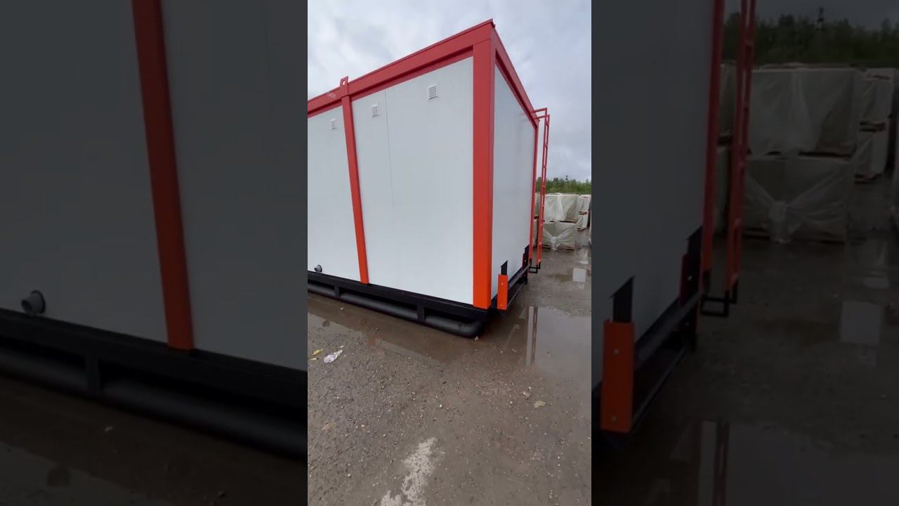 Обзор на туалет 7 кабинок 9м х2,8 м смотреть онлайн