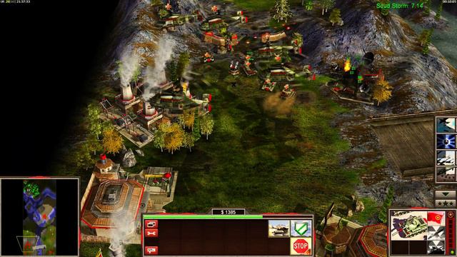 China Demolishing The GLA Chemical Plants and All of Their Bunkers |C&C Generals ZH Mission Map смотреть онлайн