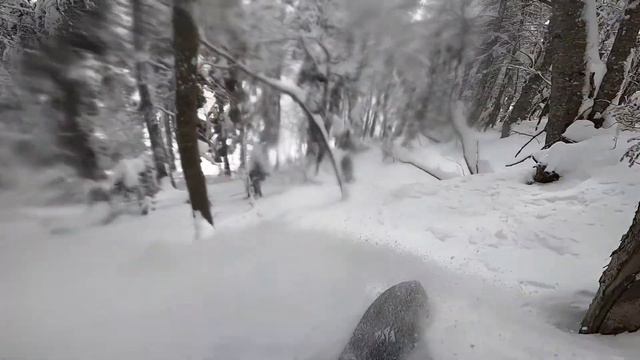 Роза Хутор. Фрирайд. 16 января 2021. Jones Storm Chaser. GoPro 8 смотреть онлайн