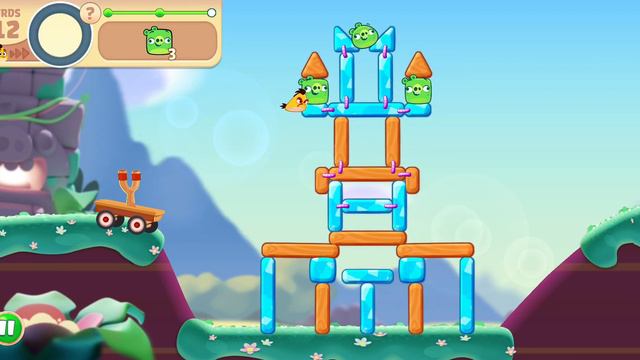 Angry Birds Journey part 2 infinite life - modernized cult casual arcade game for android devices смотреть онлайн