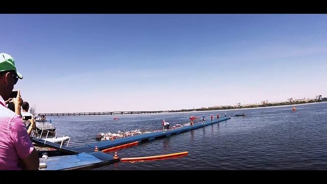 TheVovchik - Триатлон 2018. Старт на олимпийской дистанции в городе Днепр смотреть онлайн
