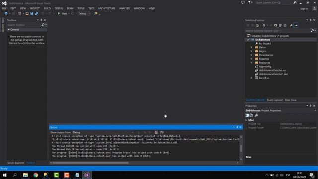 Sistema de Biblioteca en Visual Basic y SQL Server + Configuración y Conexión a Base de Datos смотреть онлайн