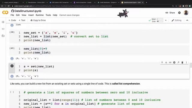 Lecture 15: Sets and Lists in Python смотреть онлайн