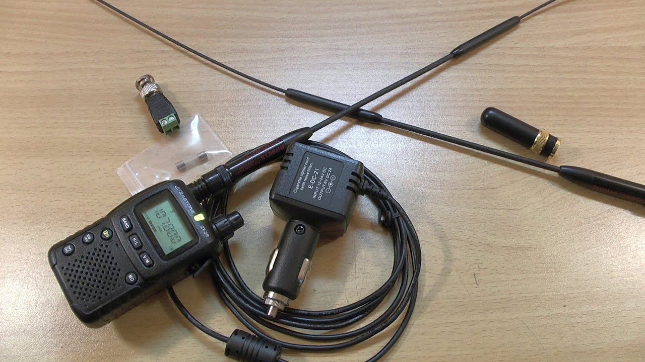 Комплектуха для рации Zastone ZT-2R (антенны, а/м блок питания..) смотреть онлайн