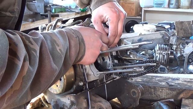 ремонт двигателя китайского скутера 139qmb смотреть онлайн