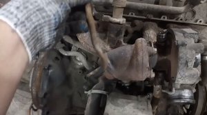 Mercedes vito w638 Меняем турбину дизель 2.3л ОМ601