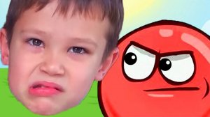 КРАСНЫЙ ШАР против МИСТЕР МАКСА - мультик игра, детский летсплей #3