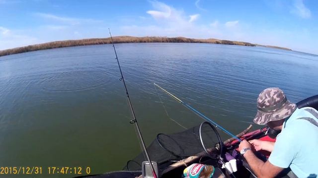 Наши Рыболовные приключения! Рыбалка в Темрюке и в Приморско-Ахтарске п. Садки! смотреть онлайн
