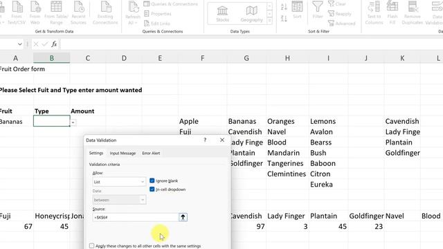 How to use XLOOKUP to Create Dependent Drop-Down Lists in Microsoft Excel смотреть онлайн