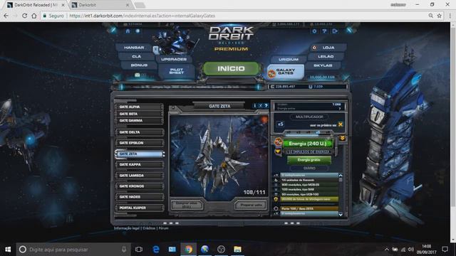 Darkorbit Zeta Gate Double 2 Havoc 2017 смотреть онлайн