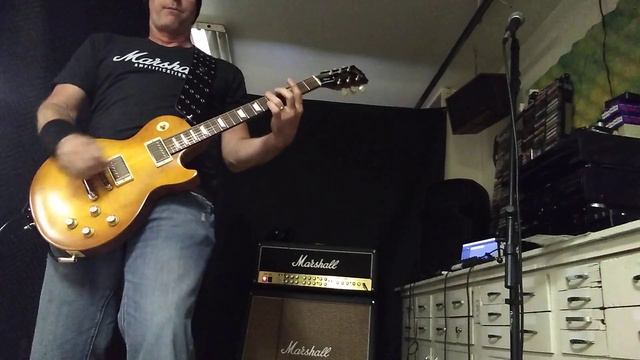 Marshall TSL crunch ch Tone Shift button OFF смотреть онлайн