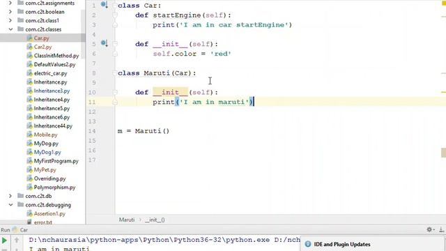 Inheritance in Python смотреть онлайн