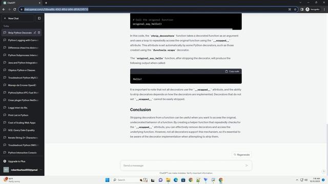How to strip decorators from a function in Python смотреть онлайн