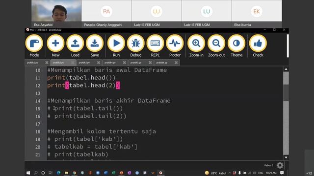 Training Python #3 – Basic Data Manipulation and Analysis Using pandas – 10 September 2021 смотреть онлайн