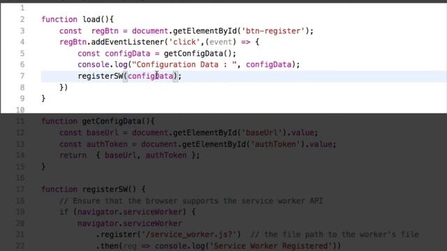 PWA : How to pass data to Service Workers. смотреть онлайн