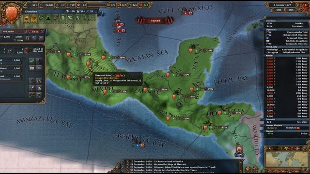 Cherokee No Trail Of Tears 27 - Achievement in Conquest Of Paradise Europa Universalis 4 смотреть онлайн