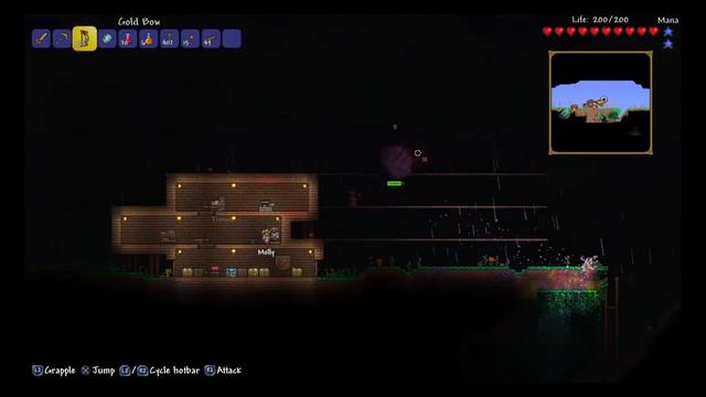 "so I did some mining off camera..." | Terraria (Ep. 3) смотреть онлайн