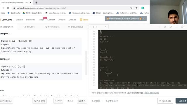 435. Non-overlapping Intervals(Approach Steps and walkthrough) смотреть онлайн