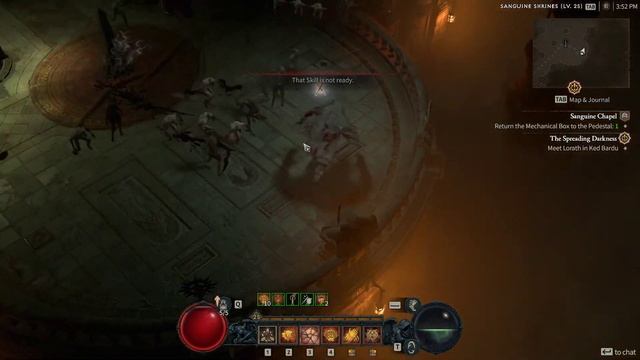 shapeshifter druid clear whole screen with shockwave + tectonic spikes - diablo4 beta dungeon lvl 2 смотреть онлайн