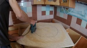 Замена столешницы на кухне своими руками.