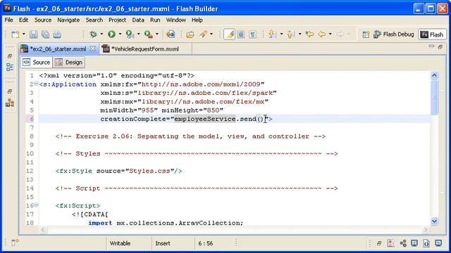 Flex in a Week :: v2 08 Model View Controller Pattern смотреть онлайн