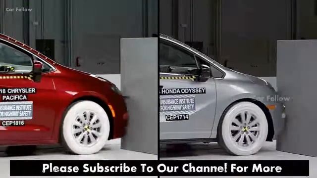 2018 HONDA Odyssey VS Toyota Sienna VS Chrysler Pacifica IIHS Crash Rating смотреть онлайн