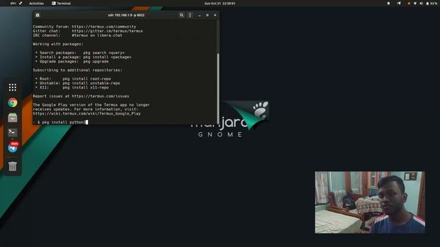 Installing Latest version of Python (3.x) on Termux android смотреть онлайн