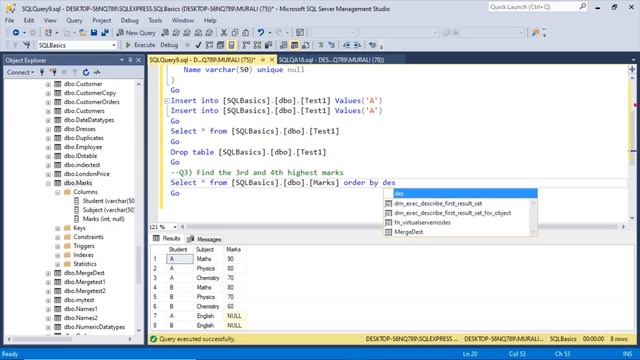 SQL Basic Interview Questions 2020 | For Freshers | Part 18 смотреть онлайн