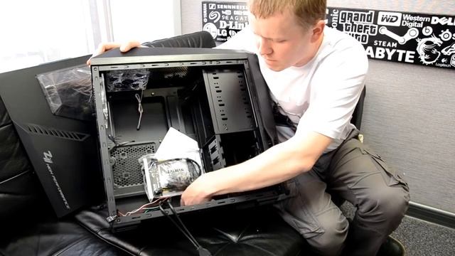 Zalman Z11 Plus HF1. Качественный корпус с WOW дизайном смотреть онлайн