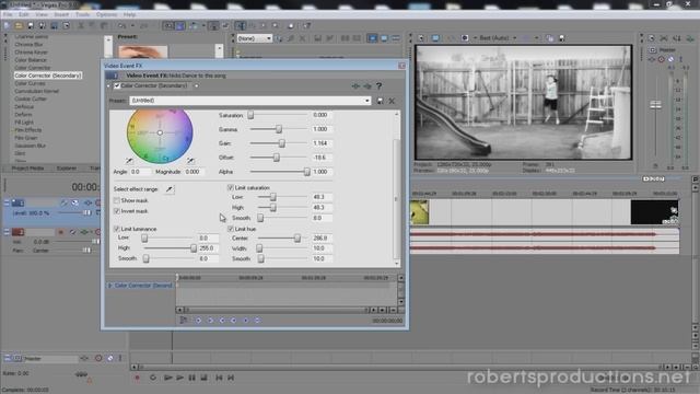Sony Vegas Pro - Color Splash