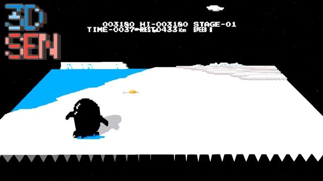 Antarctic Adventure NES 3DSen смотреть онлайн