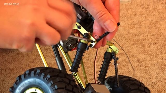 UNBOXING HSP RC MONSTERTRUCK RTR CRAWLER 6 X 6 CLIMBER ROCK FIGHTER FIRST INDOOR TEST