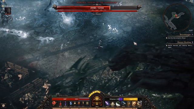 WOLCEN - ACT 2 First Boss Fight: Golem Tanking! смотреть онлайн