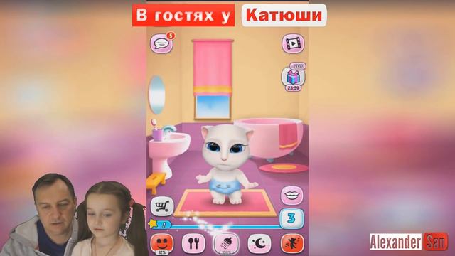 МОЯ ГОВОРЯЩАЯ #АНДЖЕЛА Подарки для Анджелы My #Talking #Angela  АНЖЕЛА #ИГРА #прохождение