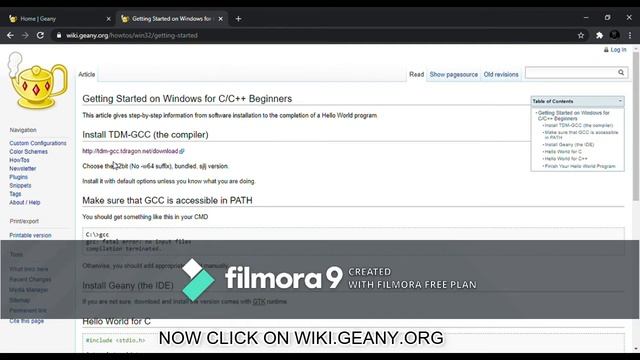 How to download geany in windows 10 and lower version C/C++ programming смотреть онлайн