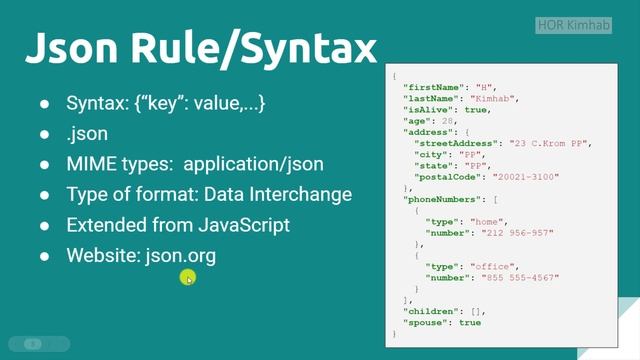 01. JSON Introduction or JSON Summary Khmer смотреть онлайн