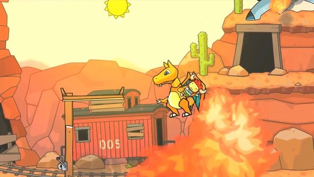 Charizard in Scribblenauts Unlimited and Unmasked Wii U 40 Object Editor Hero Creator смотреть онлайн